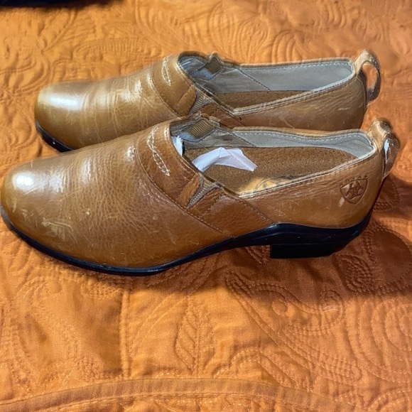 Ariat Shoes - Ariat Brown Leather Western‎ Paddock Sport Clog boot 52380 Women Sz 7 🤠🤠 NWOT